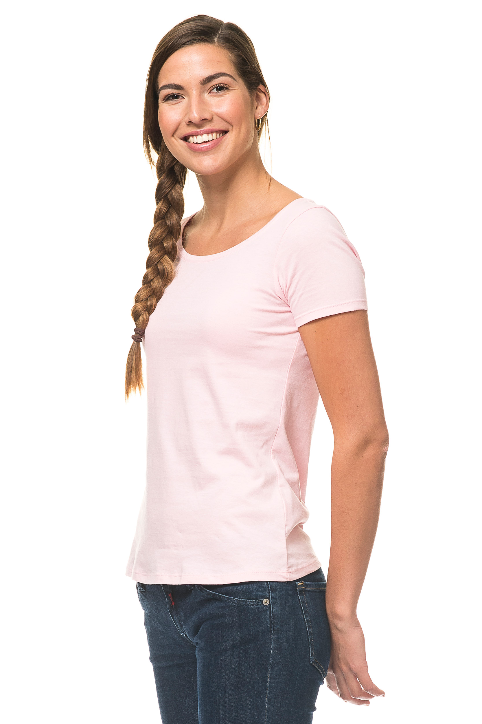 OUTzeit Ladies T-Shirt, Baumwolle, Größen XS-3XL in 21 Farben, inkl. Wunschdruck  